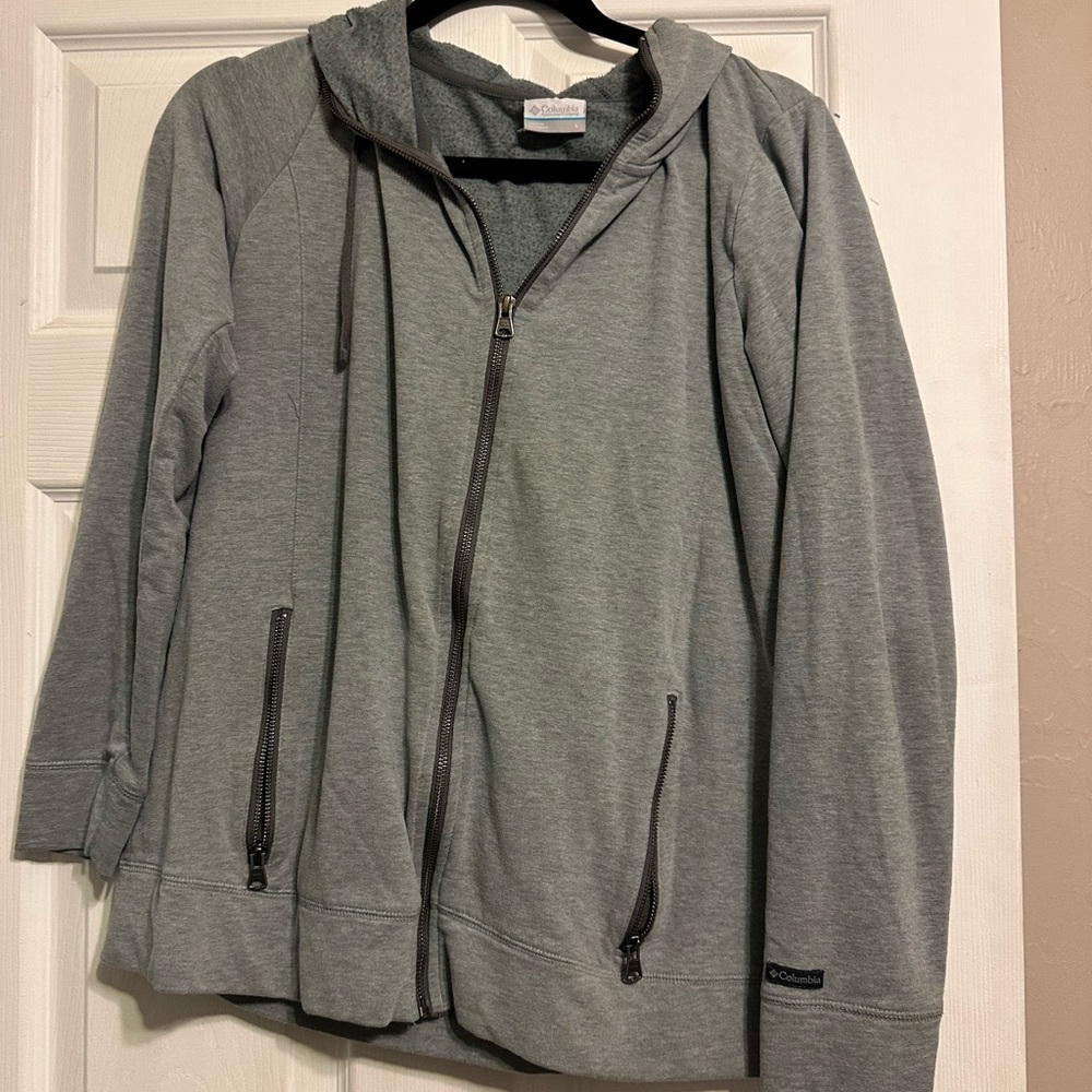 Columbia Gray‎ Zip-Up Hoodie